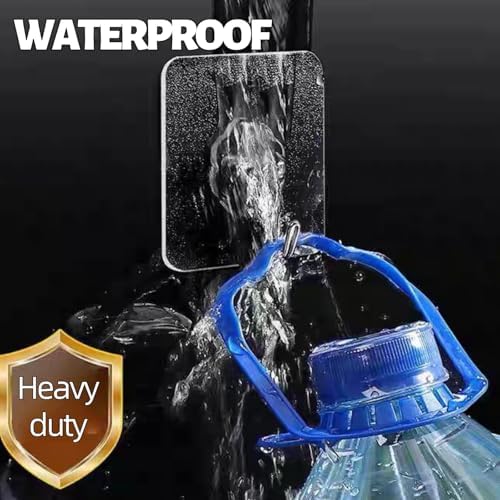 DDMY Clear Adhesive Hooks Heavy Duty Walls Hook 36 Pack for Hanging - Image 4