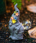 Solar Funny Garden Gnome Statue: Outdoor Lights Decorations by welcometoAcgarten