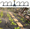 Outdoor Misting Cooling System Kit with Flexible Adjustable Nozzles & Flexible Misting Line & Filter, Patio Misters Mister System Drip Irrigation System for Outside Patio(Size:25m Tube+ 25 nozzles,) by Unknown