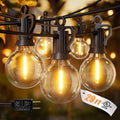 Outdoor String Lights, 29FT 12+1 G40 Bulbs Shatterproof Patio Lights by Brightown