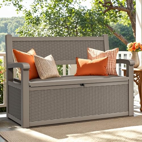 YITAHOME 70 Gallon Deck Bench with Storage by YITAHOME