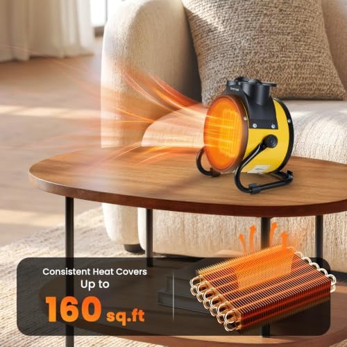 Outdoor Heater for Patio, 1500W PTC Ceramic Electric Space Heater - Image 6