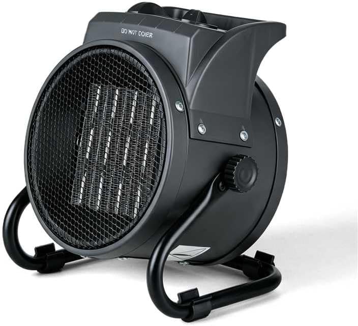 Outdoor Heaters for Patio, 1500W Electric Garage Heater, Black by Unknown