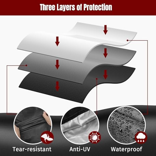 SHINESTAR 28 inch Griddle Cover for Blackstone 28" Single Shelf Griddle, Heavy Duty Waterproof Flat Top Grill Cover with Air Vent and Straps,Tear & Fade Resistant Cover for Blackstone 1529 - Image 3