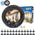 Misters for Outside Patio, 80FT|24M Outdoor Water Misting Cooling System. by POCKETPANDA