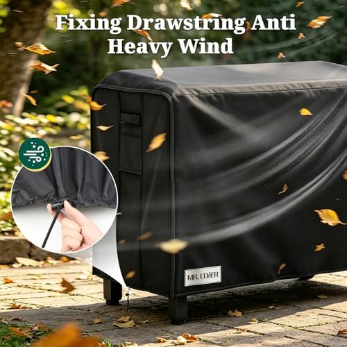 MR. COVER Outdoor Prep Table Cover, Compatible with 36 inch Keter Unity Small Portable Table, 600D Heavy Duty Waterproof for Grill Dining Kitchen Island Cart Protective, Outdoor Storage Cabinet Cover - Image 6