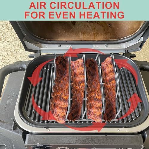 Rib Rack for Ninja Woodfire OG700/OG701/OG751 Electric Grills & Most Grills - Image 6
