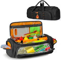 HODRANT Camp Grill Tool Storage Bag, Portable BBQ Utensil Case with Divider by HODRANT