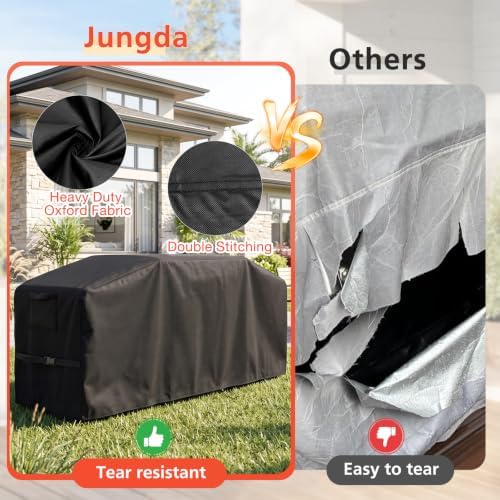 Outdoor Grill Island Table Cover Waterproof for Camping BBQ Grill - Image 3