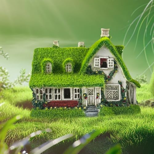Solar Garden Outdoor Statue Light - Fairy House Lawn Decoration for Patio, Balcony, and Yard - Unique Gift for Any Occasion - Image 6