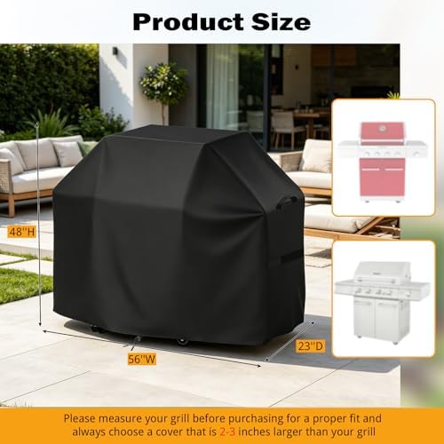 56-Inch Grill Cover for KitchenAid 700-0745A/720-0745B/730-0745 - Image 2