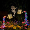 Solar Watering Can Light, Solar Flower Fairy Decorations Outdoor Light by Unknown