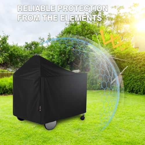 Grill Cover for Weber 22 Inch Performer Deluxe Charcoal - Image 7