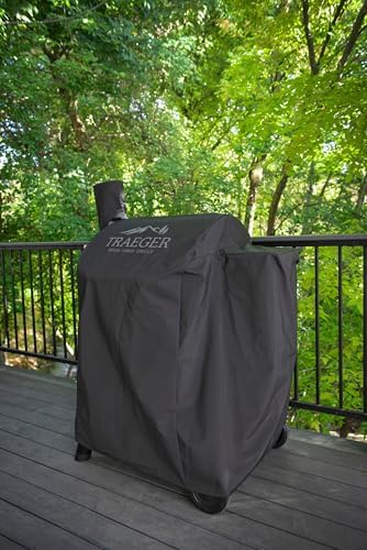 Traeger Grills BAC503 Full-Length Grill Cover Grill Accessory - Pro 575/ Pro 22, Black - Image 4