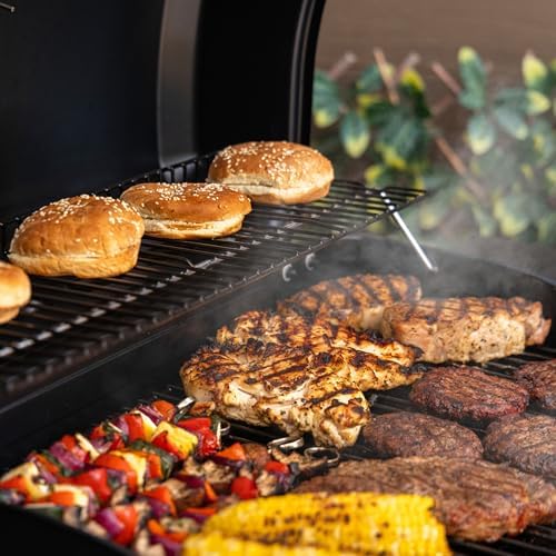 Charbroil Classic 3-Burner Propane Gas Grill, 30,000 BTU, 360 Sq. In. Cooking Area, Porcelain-Coated Grates, Compact Outdoor BBQ Grill with Side Shelves - Image 6