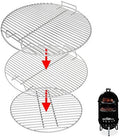 Hisencn Grates for Weber 18-inch Smokey Mountain Cooker Charcoal Smoker by Hisencn