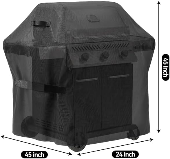 Grill Cover 45 inch BBQ Gas Grill Cover for Outdoor Grill - Image 2