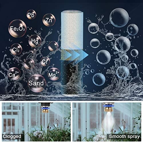 CozyCabin Mist Calcium Inhibitor Filter Outdoor Misting System Filter, Prevent Nozzles Clogging for Garden Patio Mister - Image 5