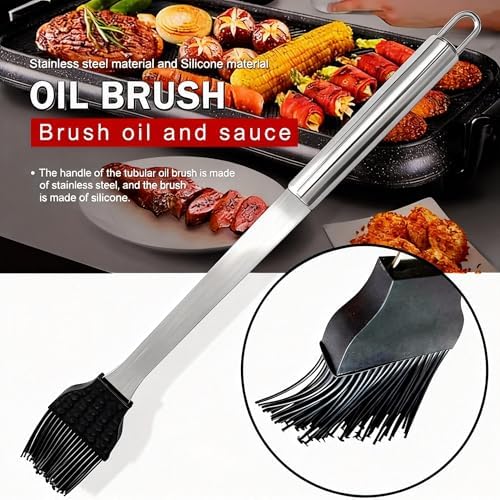 Small Travel 5-Piece 304 Stainless Steel Grill Tool Set with Storage Case – BBQ Grilling Accessories, Ideal Gift for Men & Cooking Lovers - Image 4