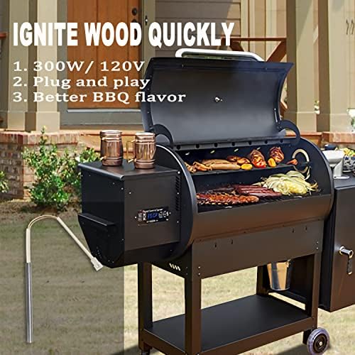 Replacement Hot Rod Ignitor Kit, Compatible with Louisiana Wood Pellet Grill,120V 300W 215L - Image 6