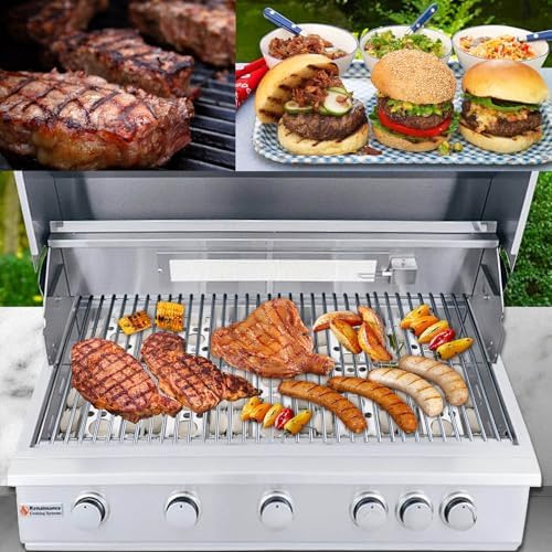GasSaf Heat Plate Replacement for Select Turbo Grill Parts, 16.5" Briquette Tray for Nexgrill, Turbo Capt'n, STS, Elite, Classic Gas Grills, 5-Pack Stainless Steel BBQ Tray Heat Plate(16 1/2 x 6 1/2) - Image 6