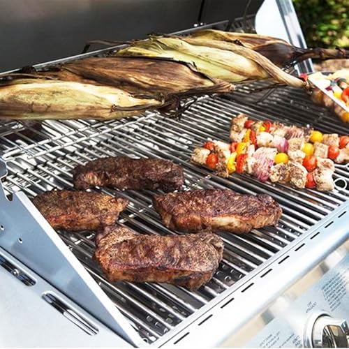 17" Grill Grates for Nexgrill 4-Burner 720-0830H 720-0783E Nexgrill Replacement Parts 5 Burner 720-0888N 720-0888 720-0697, Cooking Grate Grill Parts for Kenmore, Uniflame and More - Image 7