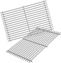 2pcs Stainless Steel Cooking Grill Grates for Weber, 19.5'' x 25.5'' by jkxoo