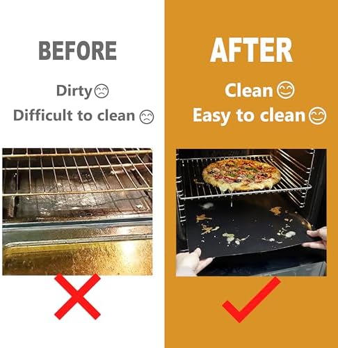 Oven Mat Liners for Bottom of Oven, 17"x25", 2PACK - Image 4
