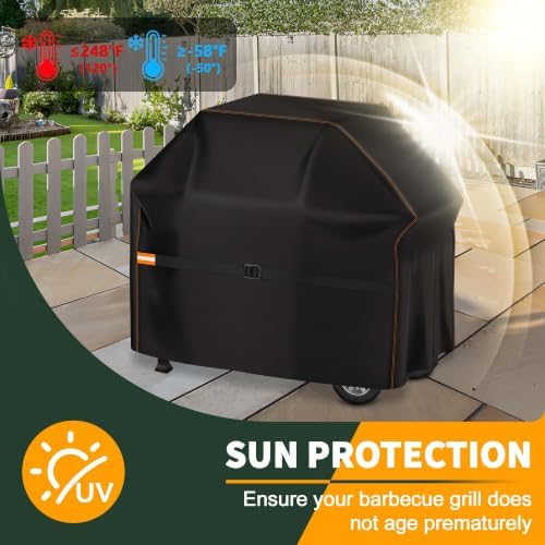 Enzeno Grill Cover for Outdoor Grill Waterproof,58 inch BBQ Gas Cover - Image 4
