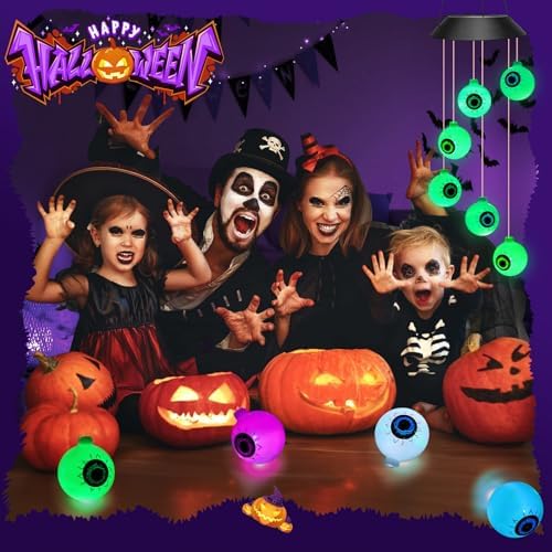 Winzwon Halloween Decorations Outside Solar Outdoor Lights - Image 5
