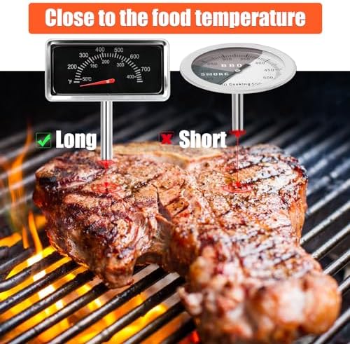 QuliMetal 3.6" Accurate Temperature Gauge for Nexgrill - Image 3