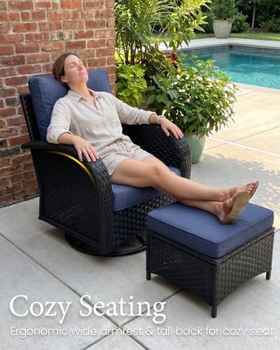 LayinSun 9 Pieces Outdoor Patio Furniture Set - Image 4