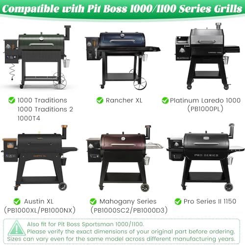 Cooking Grates for Pit Boss 1000 1100 Series Austin XL Parts Grill Grid for Traeger 34 Series Grilling Rack Wood Pellet Smoker Sportsman Replacement Stainless Steel Pitboss Accessory - Image 4