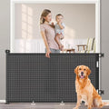 EZIGO 71 Inch Retractable Baby Gates Extra Wide Reinforced Baby Dog Gate by EZIGO