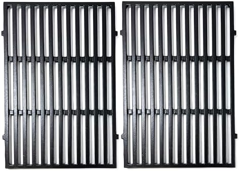 DC130 17.5" 7638 2pk Cast Iron Cooking Grill Grates Replacement for Weber Spirit 300, 310, 320 Series, Spirit 700, Genesis Silver B/C, Genesis Gold B/C, Genesis Platinum B/C Gas Grills - Image 3