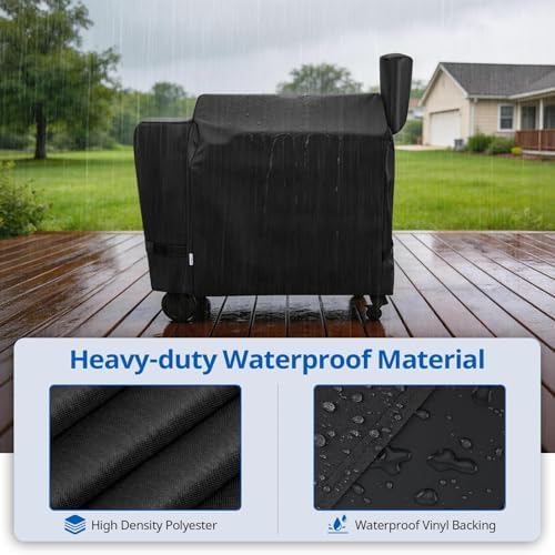 SunPatio Heavy Duty Waterproof Grill Cover for Traeger Pro 34 & 780 Series - Image 3