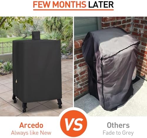 Arcedo Vertical Smoker Cover Compatible with Pit Boss Copperhead 5,7 Series - Image 4