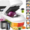 8-Blade Cook Tool & Gadget Sets, Egg Slicer Chopper Grater Set, White by ukeetap