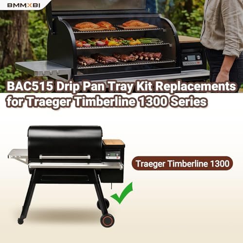Drip Pan Heat Baffle Kit for Traeger Timberline 1300 Series Pellet Grills - Image 3