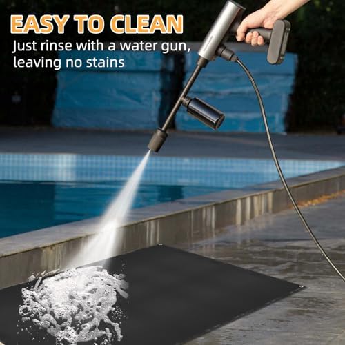 Under Grill Mat for Outdoor Grilling, 60 x 48 inches Double-Sided Fireproof Waterproof BBQ Protector for Deck and Patio Under Grill Mat for Outdoor BBQ - Image 6