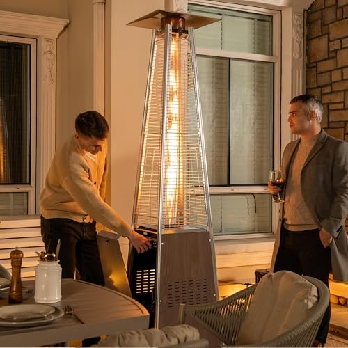 Nuu Garden Outdoor Pyramid Propane Gas Patio Heater 48,000 BTU - Image 2