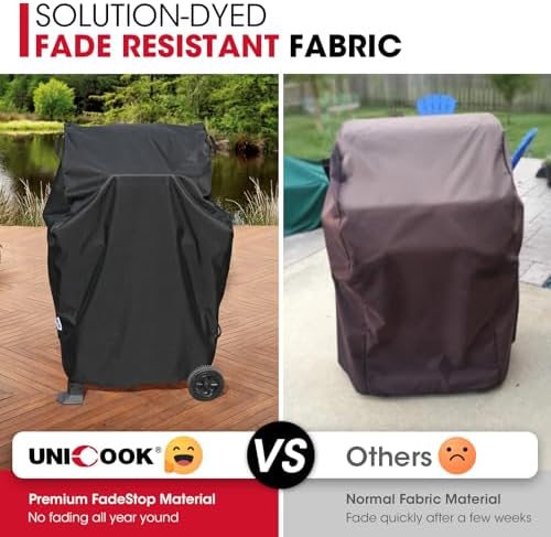 Unicook Small Grill Cover for Outdoor Grill Heavy Duty Waterproof, 32 Inch - Image 6