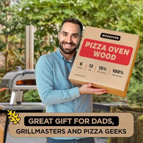 Woodover Pizza Oven Wood – Kiln Dried White Oak Logs, 6 Inch for Ooni, Gozney and Solo Stove, Clean Burning for Wood Fired Pizza and Grilling, 12 lb (800 Cu in.) - Image 7