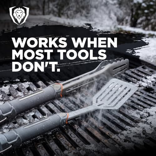 Dalstrong BBQ Spatula & Locking Tongs Set - 18" Spatula & 16" Tongs - Image 5