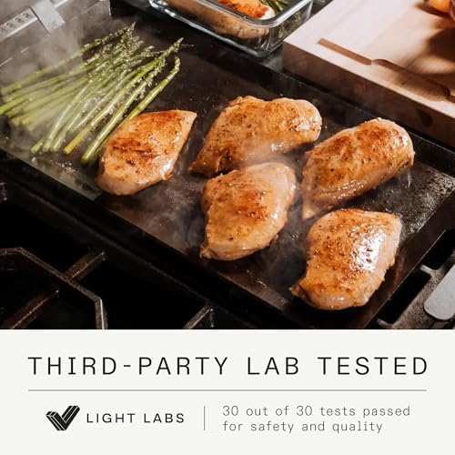 Made In Cookware - Carbon Steel Griddle + Grill Press - Professional Cookware - Crafted in Sweden - Induction Compatible - Image 5