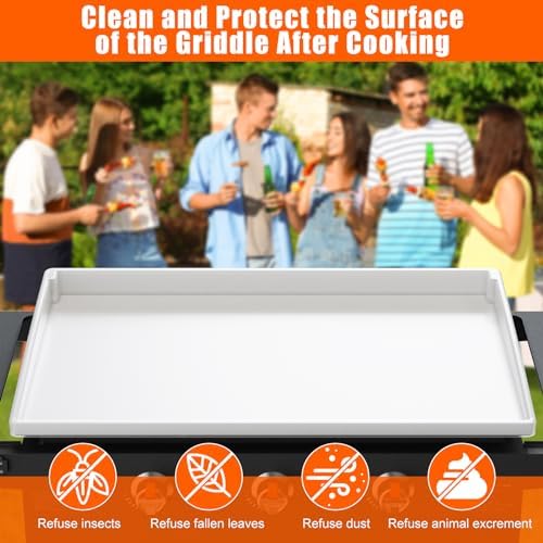 Silicone Griddle Mat Cover for Blackstone - 28 Inch True All-Encompassing Coverage Heavy Duty Food Grade Grill Buddy Mat, All Season Cooking Surface Protective Cover - Image 2
