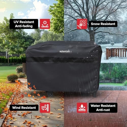 Nexgrill 42-Inch Griddle Cover, Heavy Duty Water Resistant Flat Top Grill Cover with Adjustable Strap and Air Vent, All-Season Outdoor Barbecue Griddle Protection – 700-0785 - Image 4
