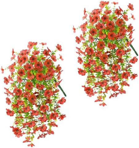 ZFProcess Artificial Hanging Flowers for Outdoors Fall Decoration - Image 3
