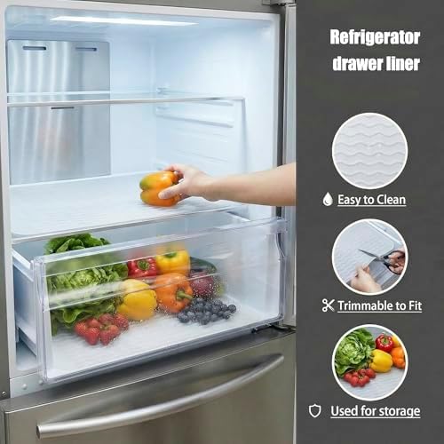 MicoYang Silicone Dish Drying Mat — Quick-Dry Ridges Counter & Sink Pad, Heat-Resistant Trivet to 450°F, Non-Slip & Dishwasher Safe, Roll-Up Storage, 18 Colors & 9 Sizes (Translucent, 16"×12") - Image 4