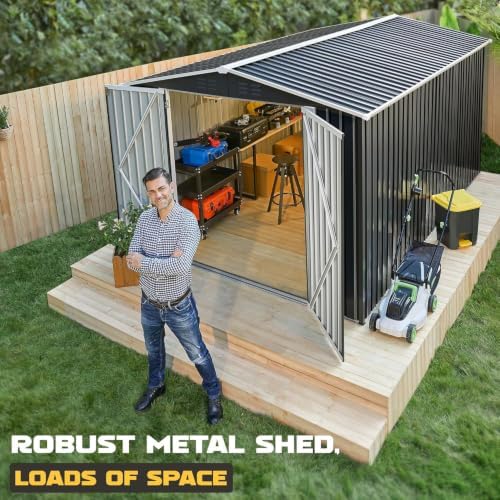 Polar Aurora 8 x 12 FT Outdoor Storage Shed - Image 6